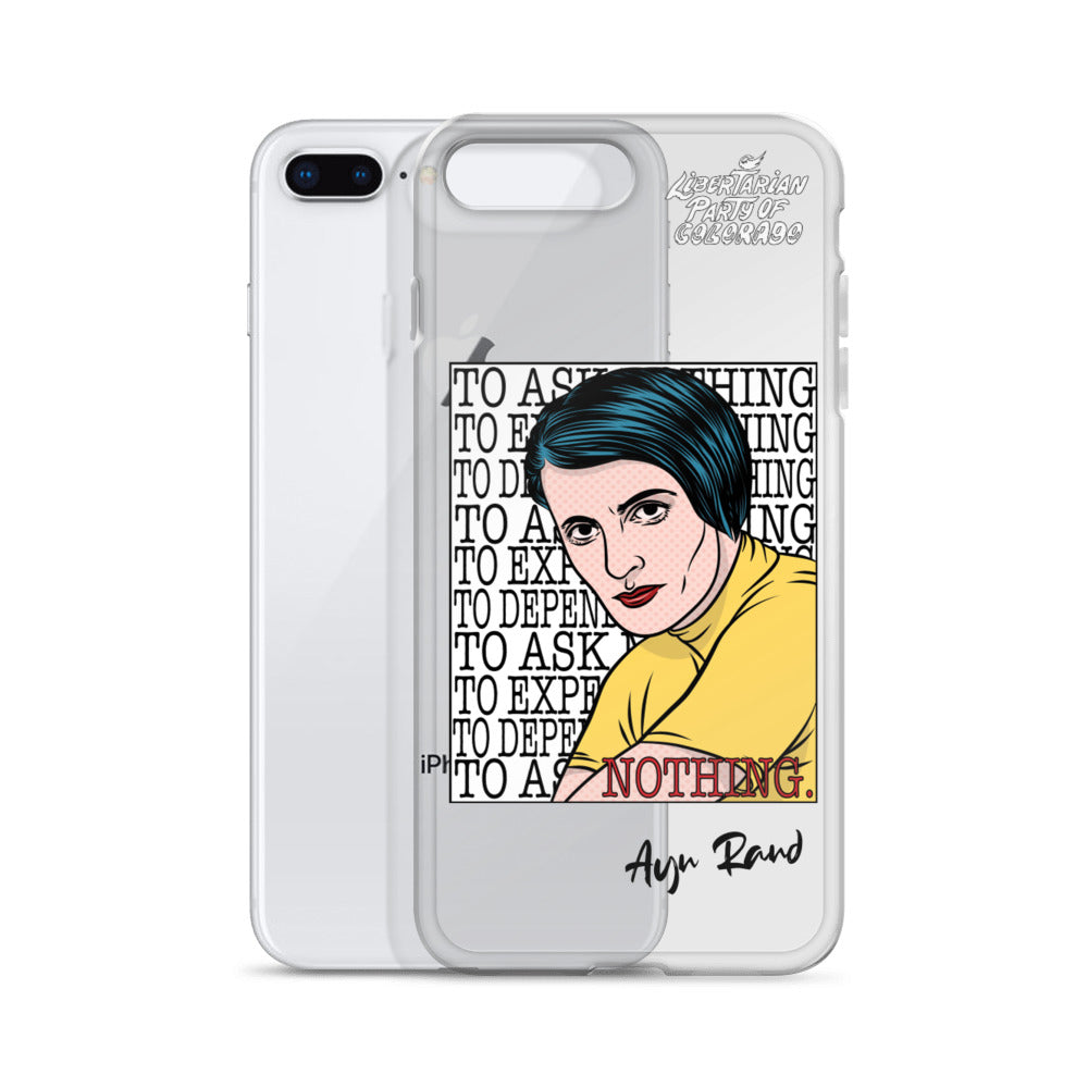 Ayn Rand/iPhone Case