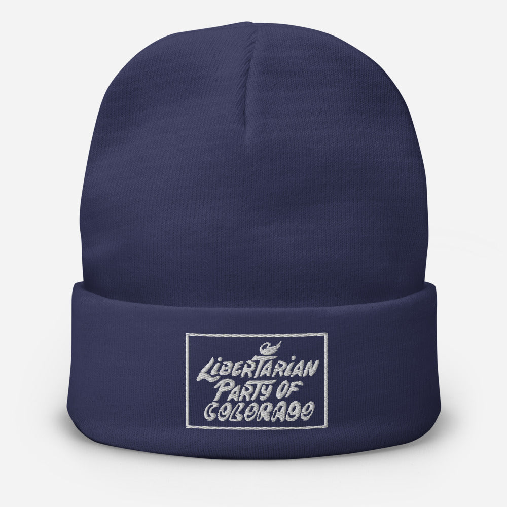 Libertarian Party Of Colorado/Embroidered Beanie